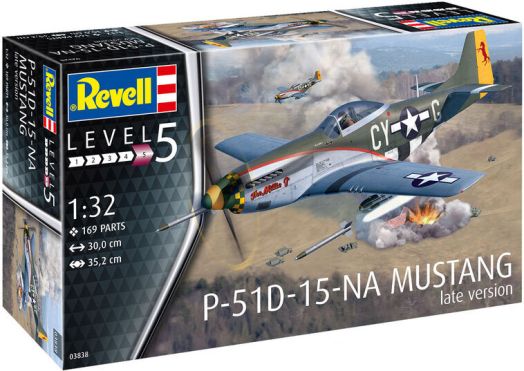 Сглобяем модел Revell - Самолет Mustang P-51D-15-NA