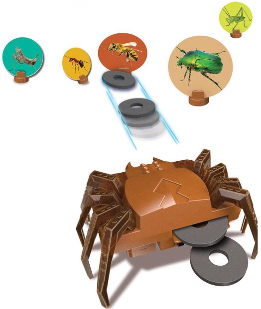 Детска лаборатория 4M - Паяк-робот дискоизстрелвач