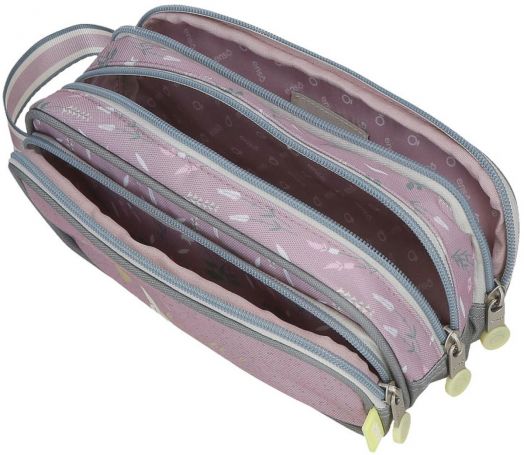 Несесер Enso Beautiful Day с три отделения и ръкохватка