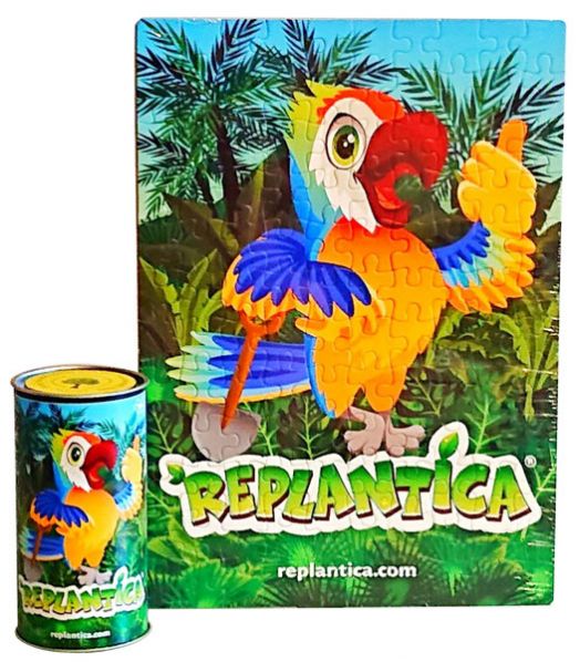 Пъзел Replantica Папагал