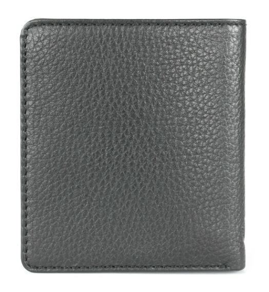 Вертикален портфейл Bugatti Pregio, черен