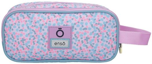 Несесер Enso Cute Girl с три отделения и ръкохватка
