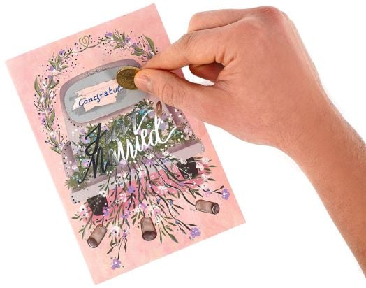 Скреч картичка Legami Just Married