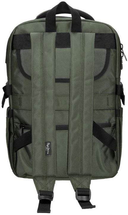 Раница за лаптоп Pepe Jeans Bromley с две отделения и преден джоб