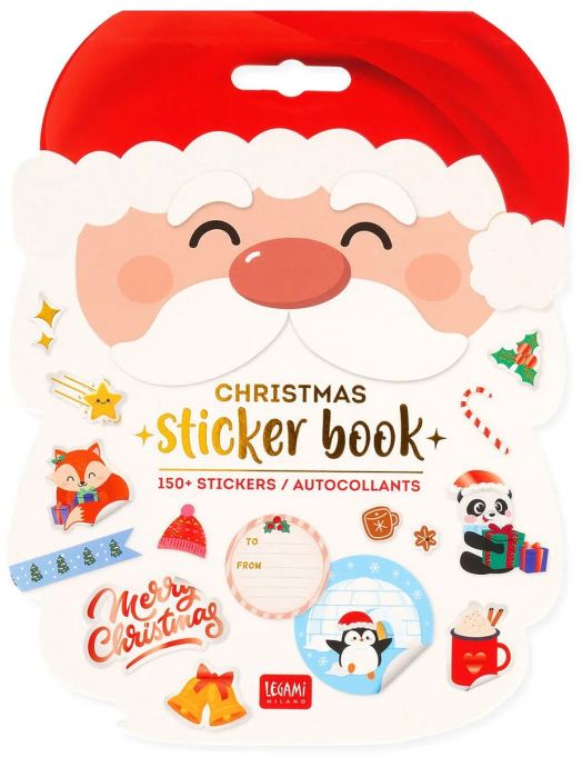 Книжка с коледни стикери Legami
