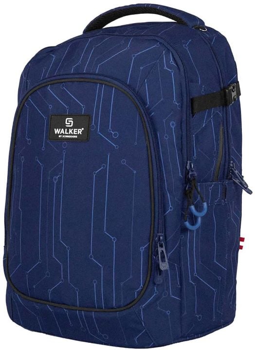 Ученическа раница Schneiders Walker Campus Evo 2.0 - Cyber ​​Blue