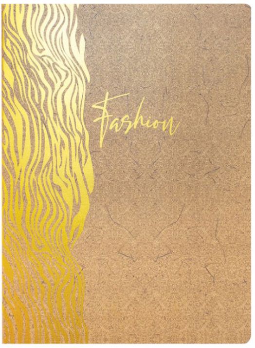 Тетрадка Elisa Kraft Gold А4, 40 листа - широки редове