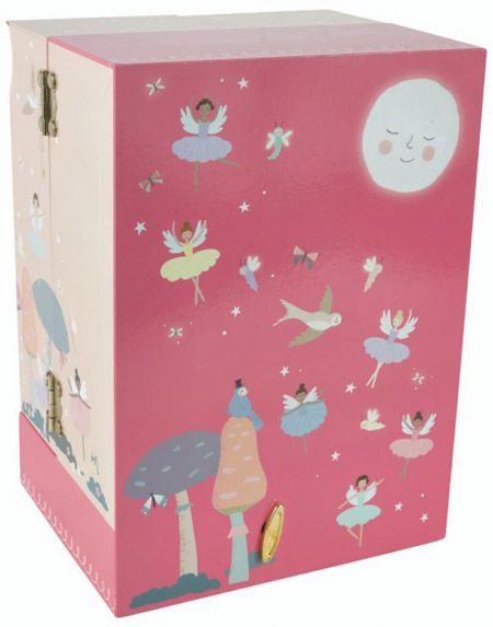 Детска музикална кутия за бижута Floss & Rock - Балерина, луксозна