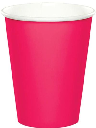 Чашки Creative Party - Маджента, 24 бр.