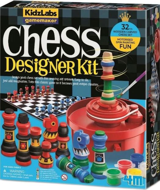 Оцвети и играй 4M - Шах