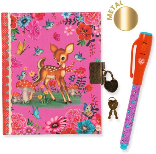 Таен дневник с магическа химикалка Djeco - Fiona