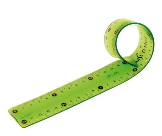 Гъвкава ученическа линийка Maped Twist'n Flex - Original, 15 см.