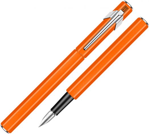 Писалка Caran d'Ache 849 Metal Fluo Orange