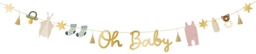 Гирлянд PartyDeco - Oh Baby