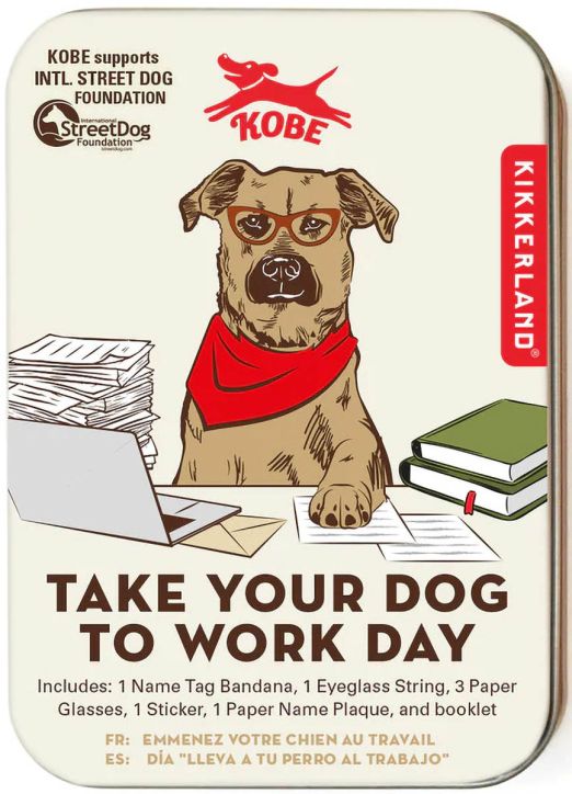 Комплект Kikkerland - Домашен любимец в работата