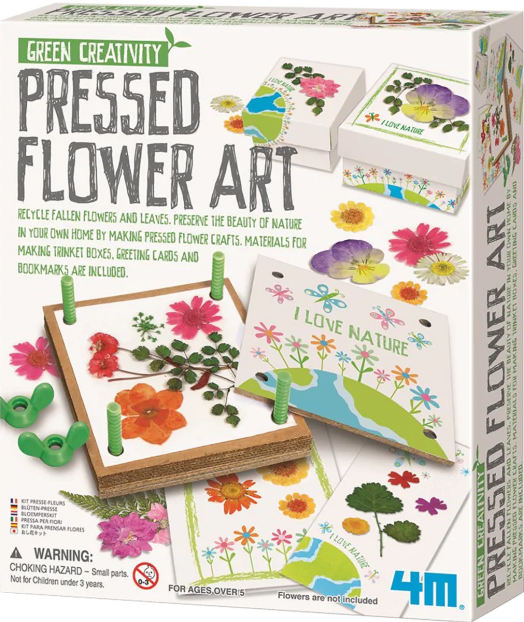 Комплект Зелена наука 4M - Направи си сам хербарий