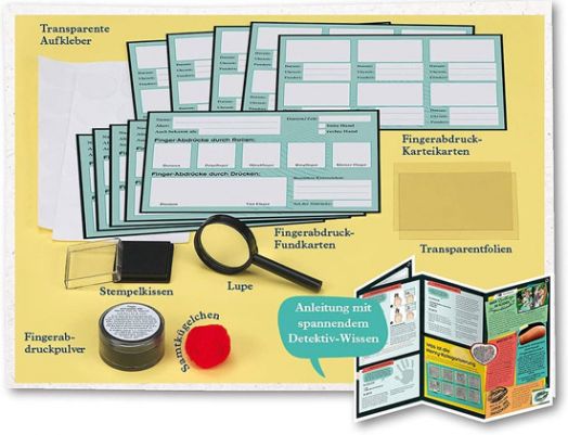 Игрален комплект Kosmos: Пръстови отпечатъци
