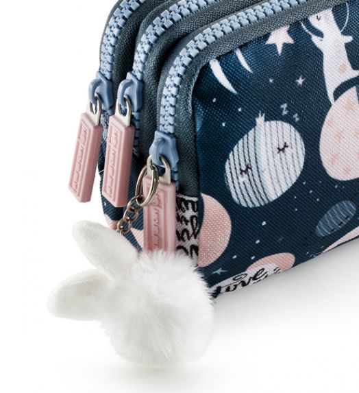 Несесер Miquelrius Space Bunny с три отделения, овален