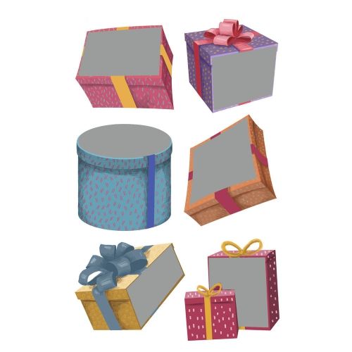 Стикери с послание - подаръци