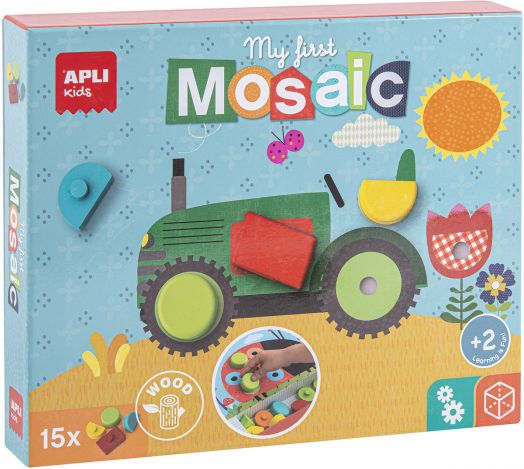 Дървена мозайка Apli Kids