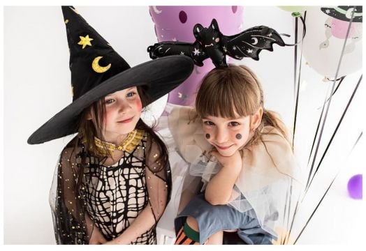 Фолиев балон PartyDeco - Прилеп, 35 х 12 см.