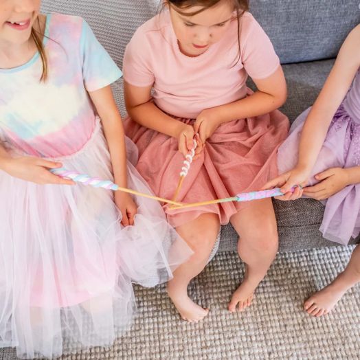 Креативен комплект за правене на магическа пръчка Tiger Tribe - Pastel Power