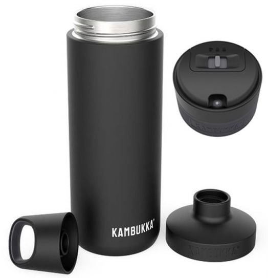 Термочаша Kambukka Etna Matte Black с термокапак, 0.500 л.