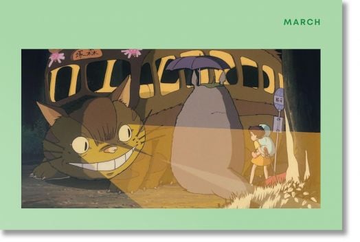 Studio Ghibli My Neighbor Totoro 2026, 12 Month Weekly Planner