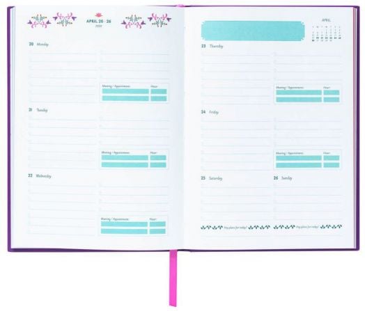 Седмичен планер Grupo Erik Folk Nordico за 17 месеца - август 2025 / декември 2026 година