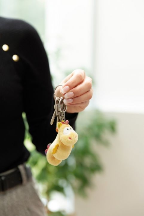 Ключодържател Nici - Морско конче Laguna, жълт