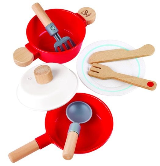 Комплект Hape - Съдове за готвене