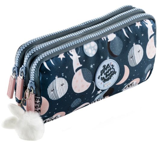 Несесер Miquelrius Space Bunny с три отделения, овален