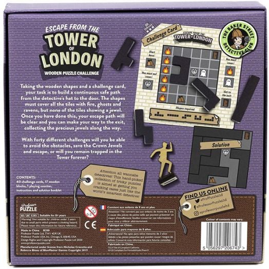 Игра Professor Puzzle: Шерлок Холмс - Бягство от Лондонската кула