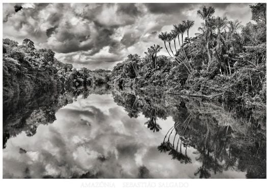 Sebastiao Salgado. Amazonia. Poster ‘Jau River’