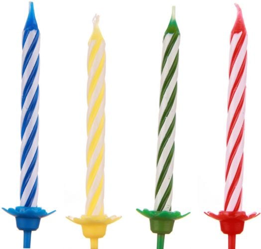 Свещи за рожден ден Folat - 24 бр.