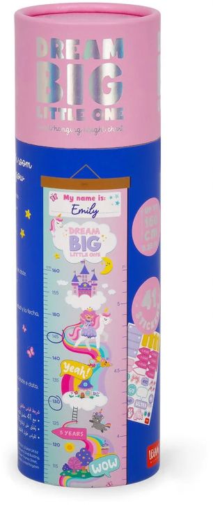 Детски метър за стена Legami - Unicorn