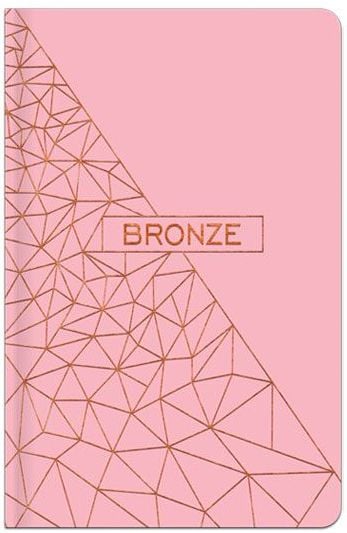 Тефтер Lastva Bronze А6, 96 листа с широки редове