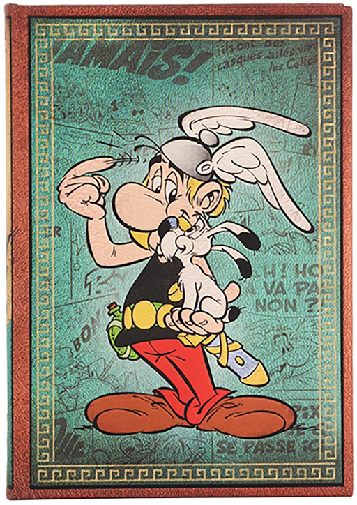 Тефтер Paperblanks - Asterix the Gaul, Mini, 9 x 14 см.