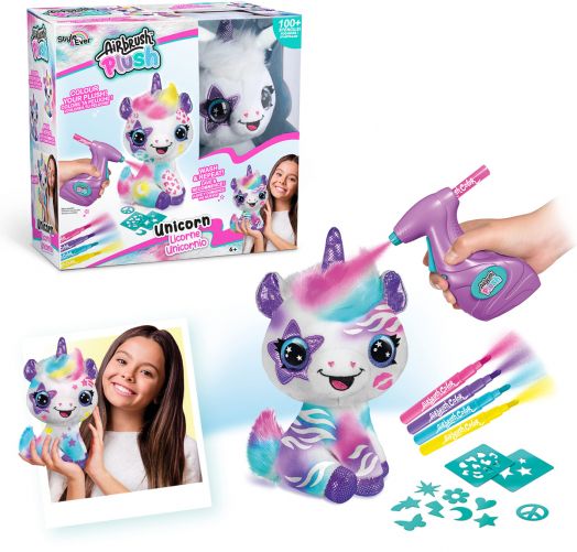 Плюшена играчка за оцветяване Canal Toys - Еднорог