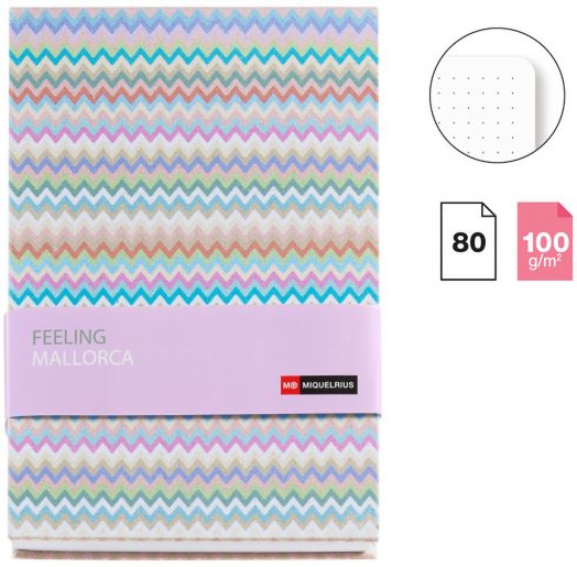 Тефтер Miquelrius Mallorca Zig Zag