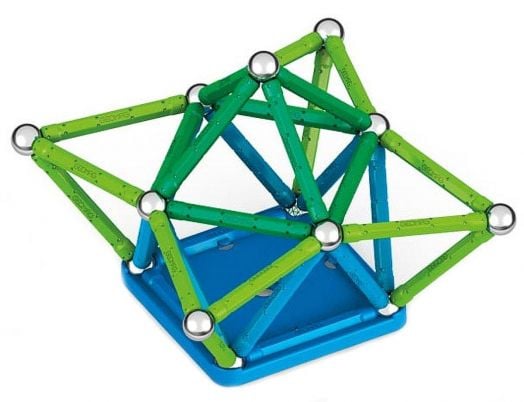 Магнитен конструктор Geomag - Classic Recycled, 60 части