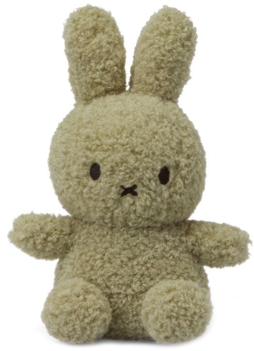Плюшена играчка Miffy Sitting - Светлозелен заек, 23 см.