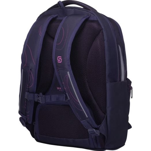 Ученическа раница Schneiders Walker Rey Frequency Purple