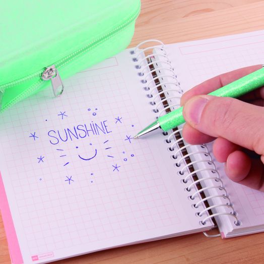 Химикалка Apli Glitter, асортимент