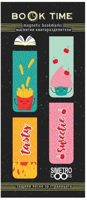 Магнитни разделители за книга Book Time - Sweet and tasty