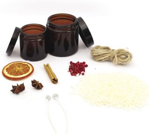 Комплект за правене на свещ Graine Creative - Канела