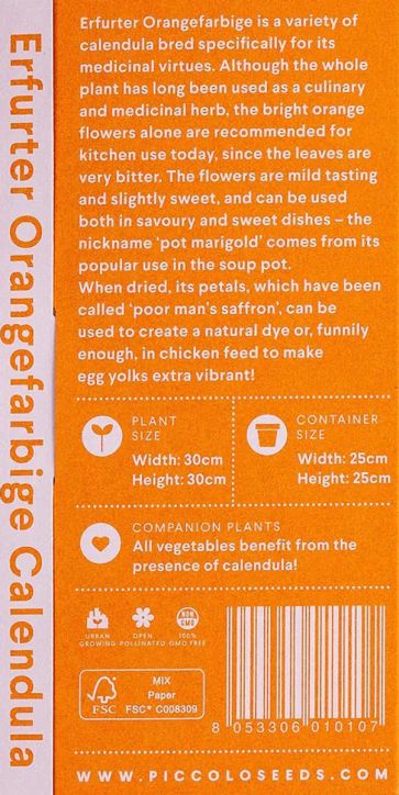 Семена за невен Piccolo