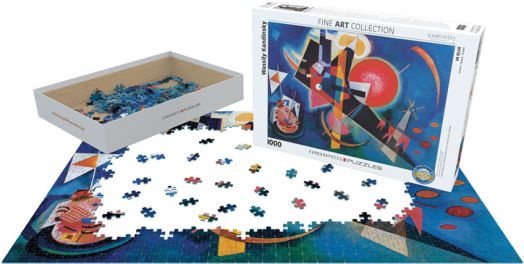 Пъзел Eurographics - В синьо, 1000 части