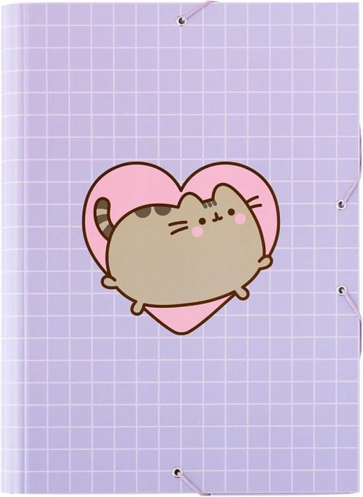 Папка Grupo Erik - Pusheen Love с ластик