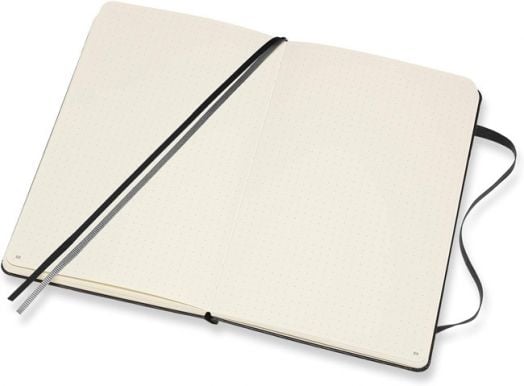Тефтер Moleskine Art Bullet Notebook Black с твърди корици